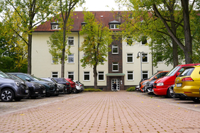 Blick auf das Jugendamt in der Schönen Aussicht.